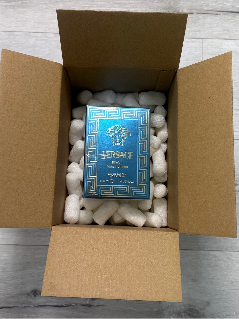 Versace Eros 3.4 oz Men’s eau de Parfum | 100% Authentic✅Sealed in Original Pkgg - Picture 8 of 8
